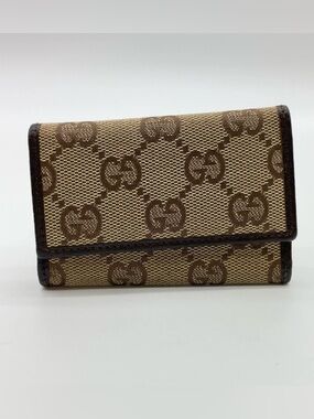 Gucci GG Canvas Leather Brown
Key Case